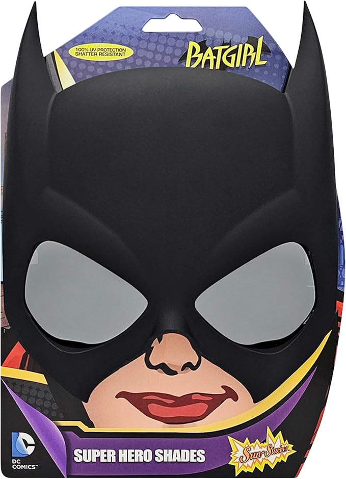 DC Comics Batgirl character costume sunglasses