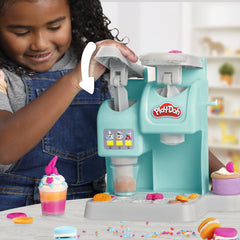 Play-Doh Kitchen Creations Colorful Cafe Playset with 5 Modeling Compound Colors, Play Coffee Toy