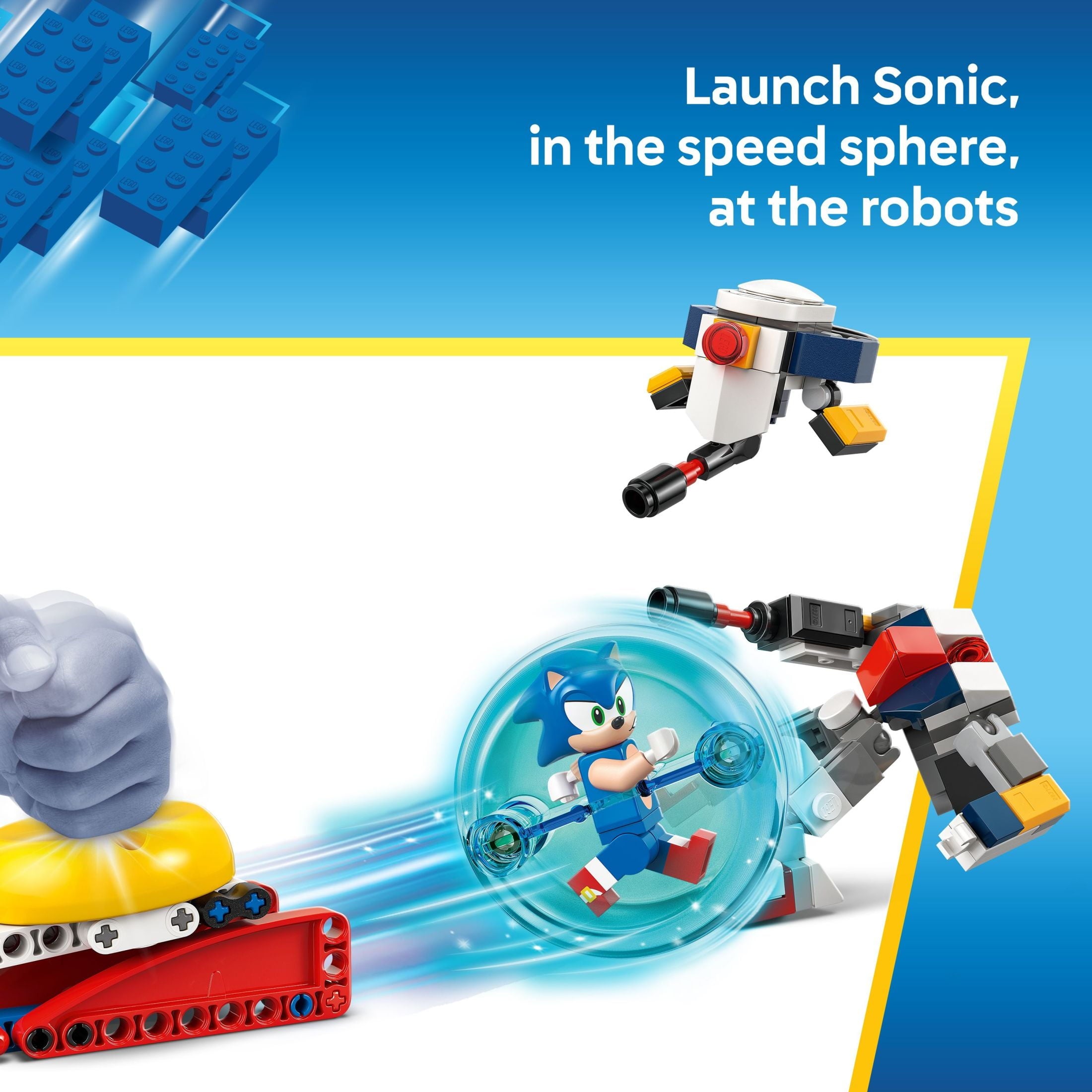 LEGO Sonic the Hedgehog: Sonic's Campfire Clash - Building Toy for Kids, Boys and Girls, Ages 7+ - Pretend Play Set with Speed Sphere Launcher - 4 Sonic Characters - Gift Idea for Birthdays - 77001