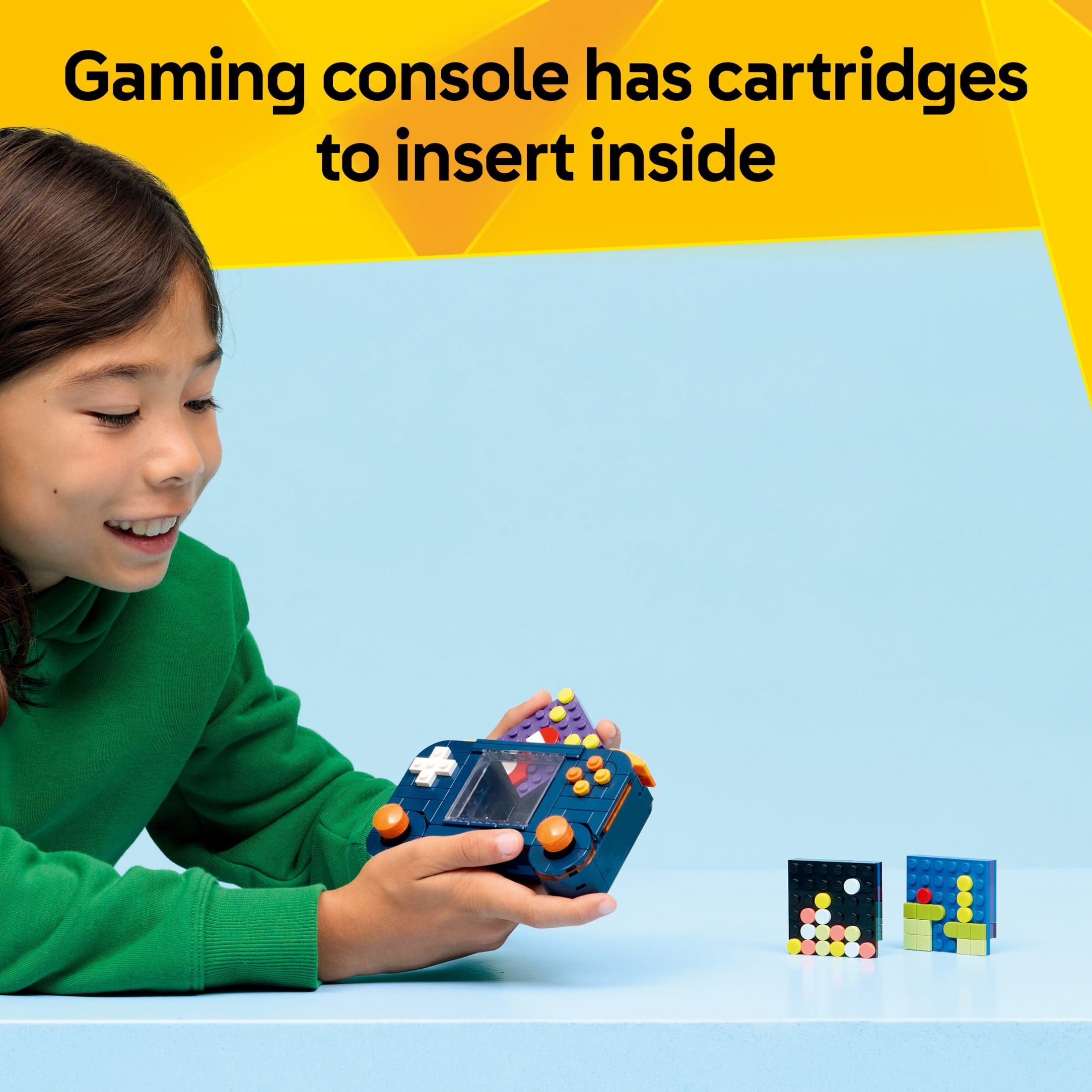 LEGO Creator 3 in 1 Retro Gaming Console Building Toy for Boys & Girls - Kids Build a Console, Mini Arcade Game, or Mini Computer - Gift Idea for Gaming Fans, Ages 8+ - 31380