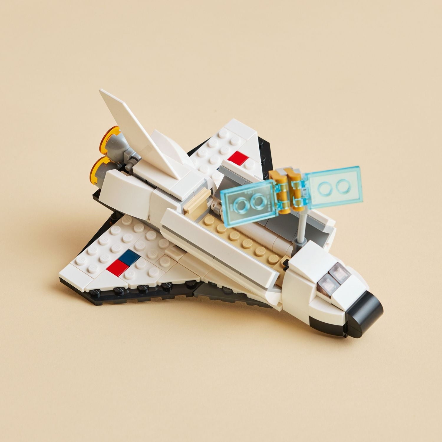 LEGO Creator 3 in 1 Space Shuttle Building Toy for Kids, Creative Gift Idea for Boys and Girls Ages 6 and Up, Build and Rebuild this Space Shuttle Toy into an Astronaut Figure or a Spaceship, 31134