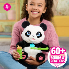 furReal Coco the Tumbling Panda, Interactive Plush Panda, 10.5 Inch Plush, Boys and Girls Ages 4 up