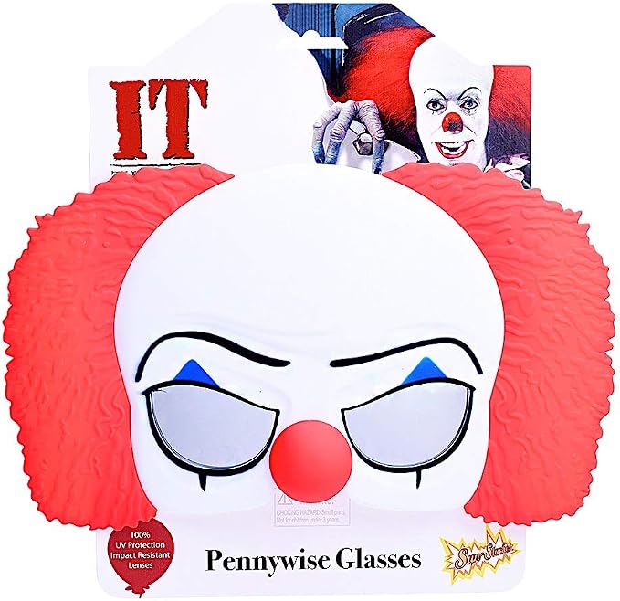 IT Classic Pennywise character costume sunglasses
