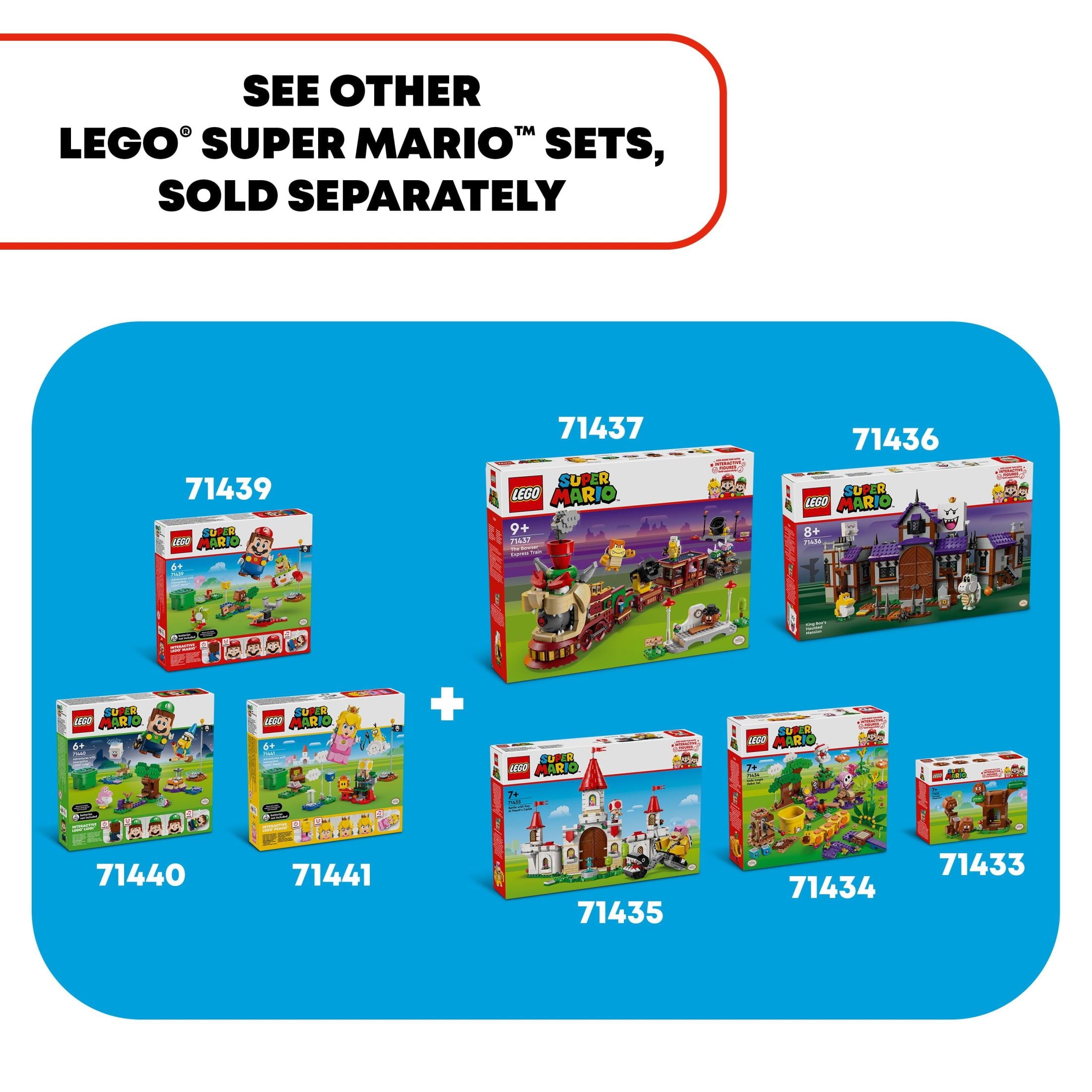 LEGO Super Mario Adventures with Interactive LEGO Mario, Vehicle Mario Playset, Yoshi and Nintendo Toy, 71439