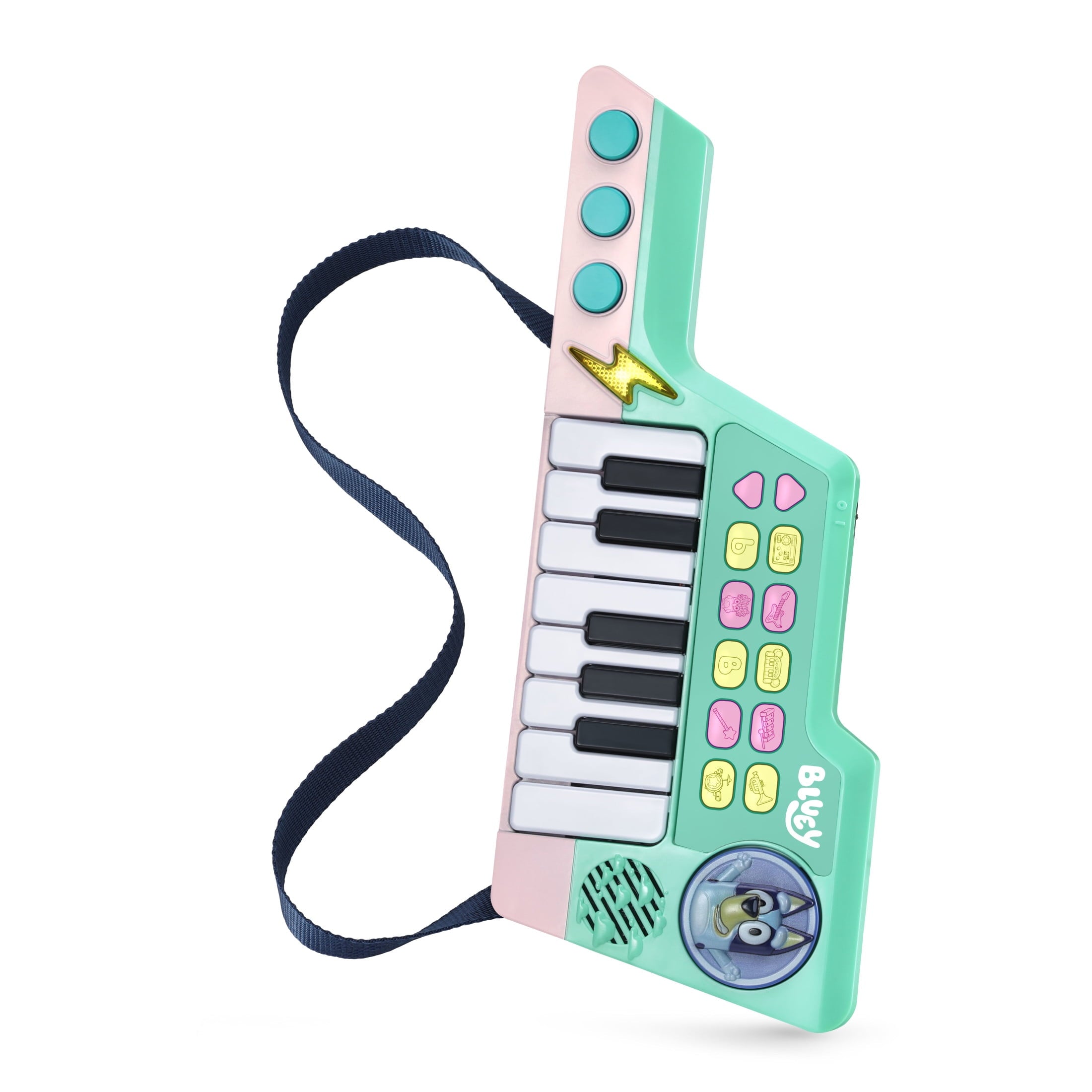 VTech Bluey Bluey's Keytar with Accessories, Baby and Toddler Toys