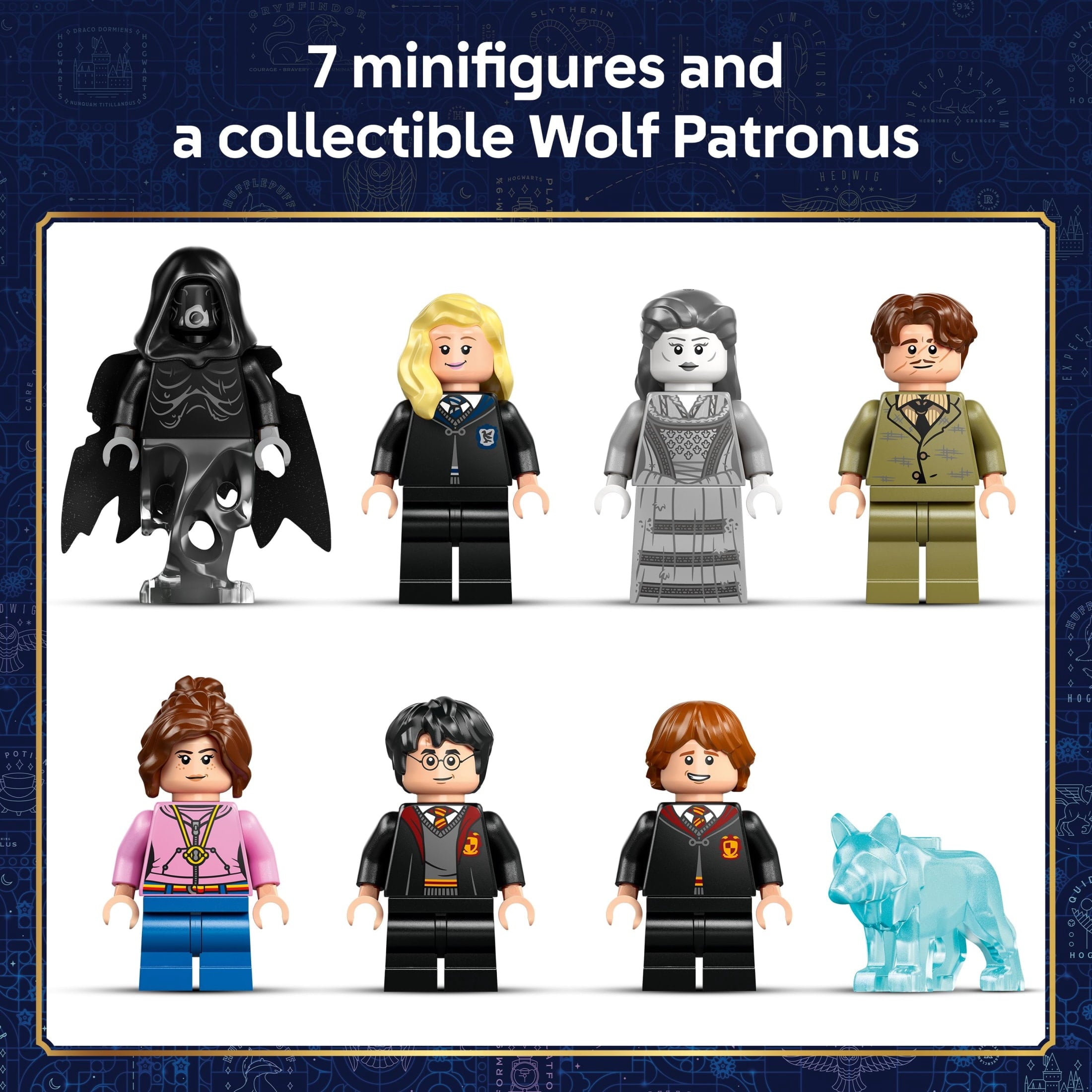 LEGO Harry Potter Hogwarts Castle: Hospital Wing Building Toy for Girls & Boys - Pretend Play Set for Kids, Ages 9+ - W/7 Minifigures & Wolf Patronus Toy Figure - Gift Idea for Birthdays - 76463