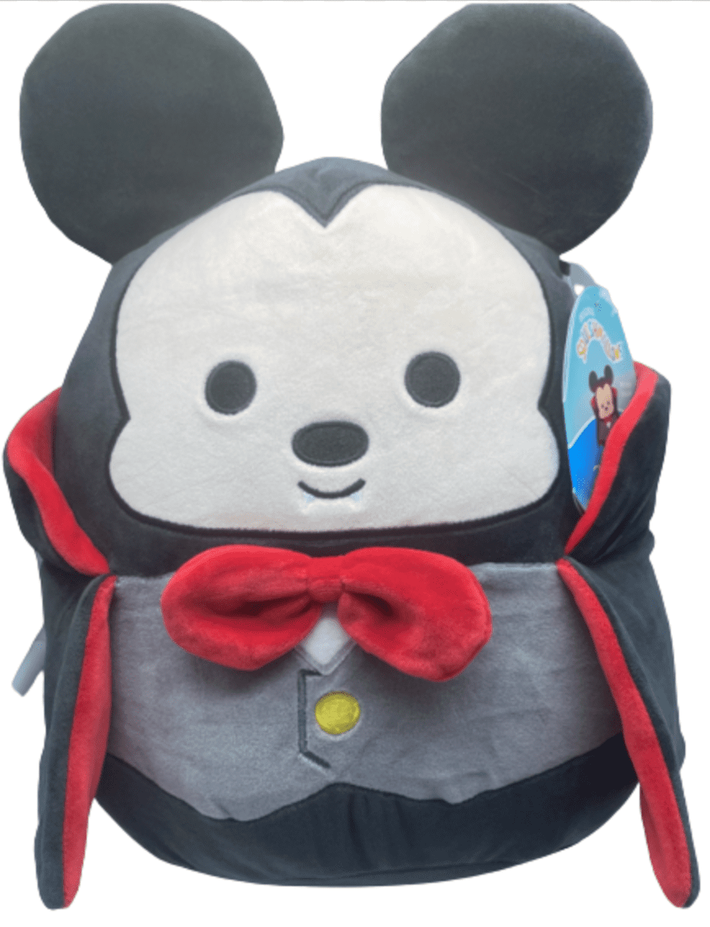 Squishmallows Halloween Mickey Mouse Vampire, 12" Cute Plush Stuffed Animal Toy