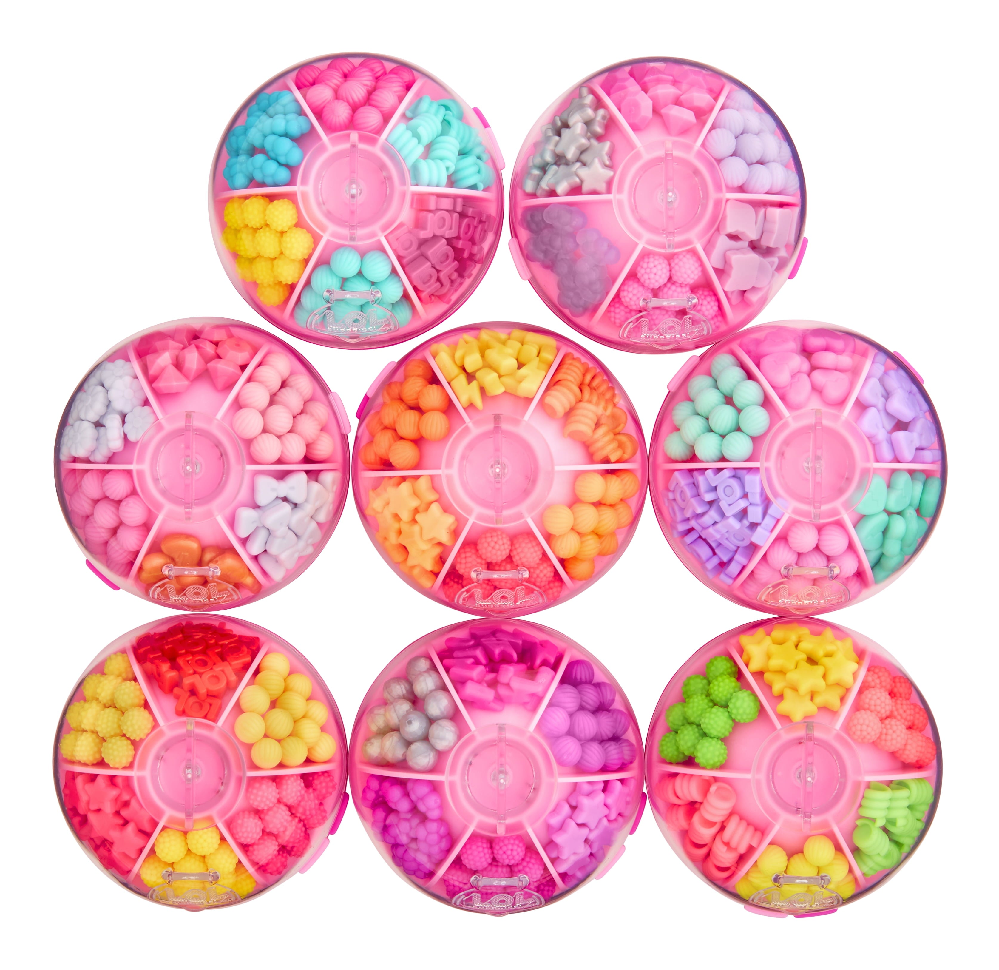 LOL Surprise Hair Beads Tots with 60+ Hair Beads, Collectible Doll, DIY Hairstyles, Hair Beads, Toy Gift Girls Age 3+