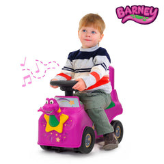 Barney Foot to Floor Kids Ride on Car, For Kids, Barney