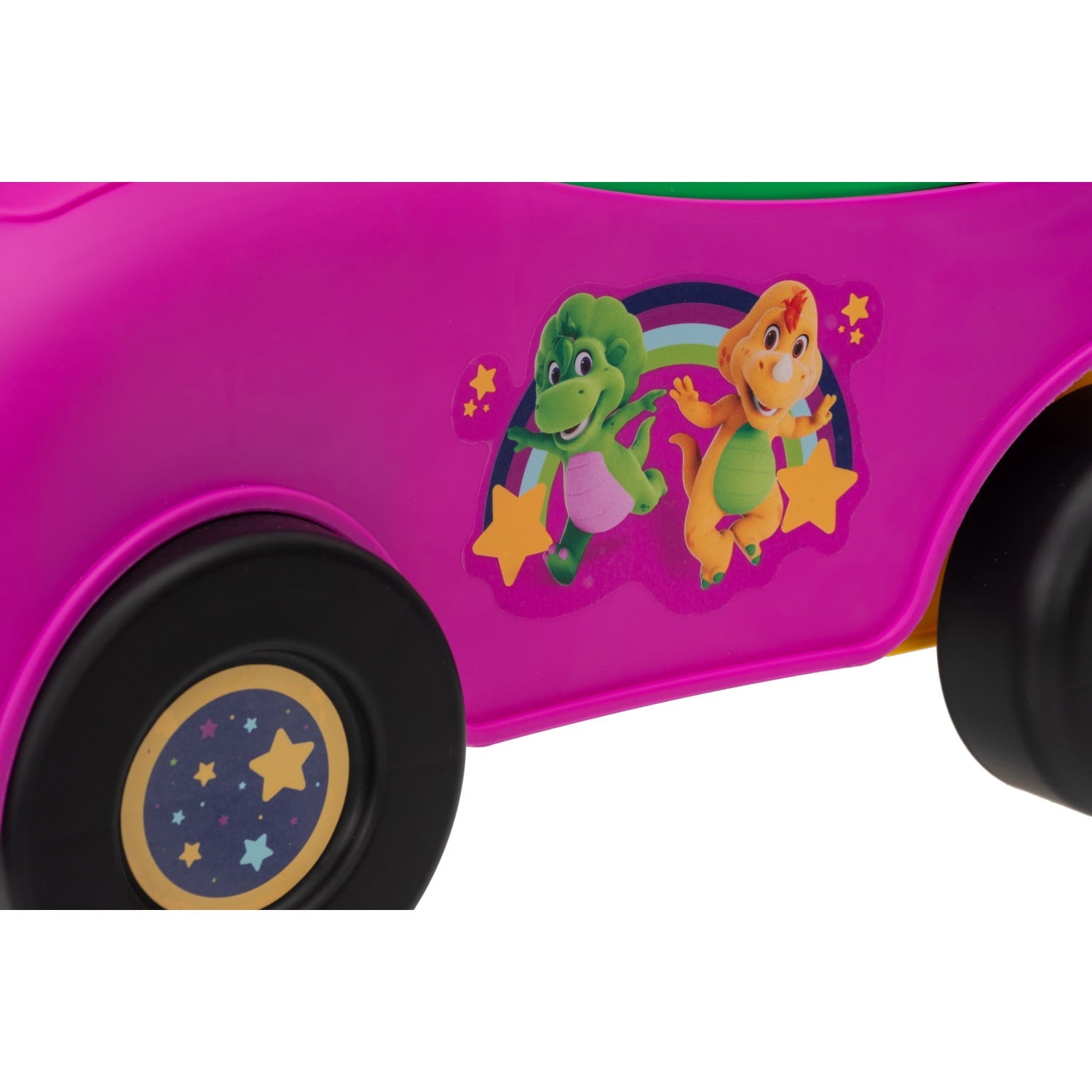 Barney Foot to Floor Kids Ride on Car, For Kids, Barney