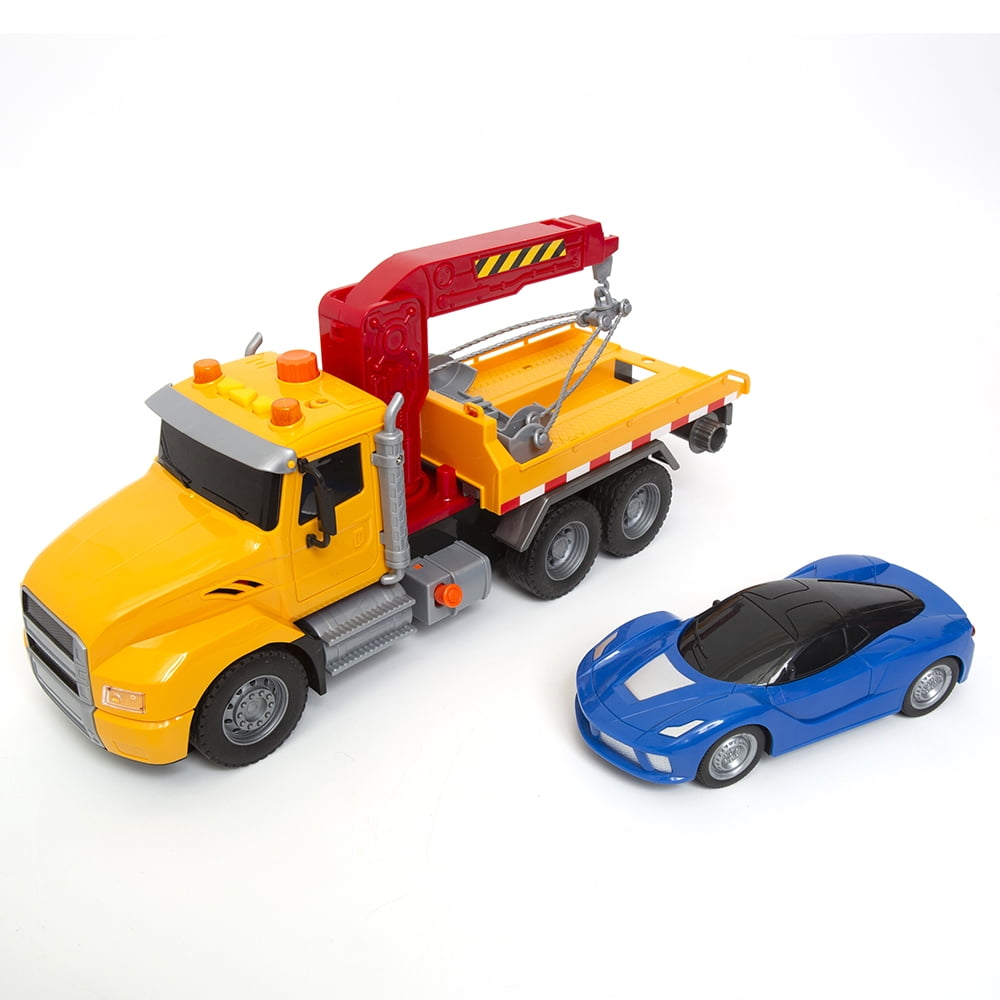 Adventure Force Tow Truck with Lights, Sounds & Lift Arm – Playset for Kids Aged 3+