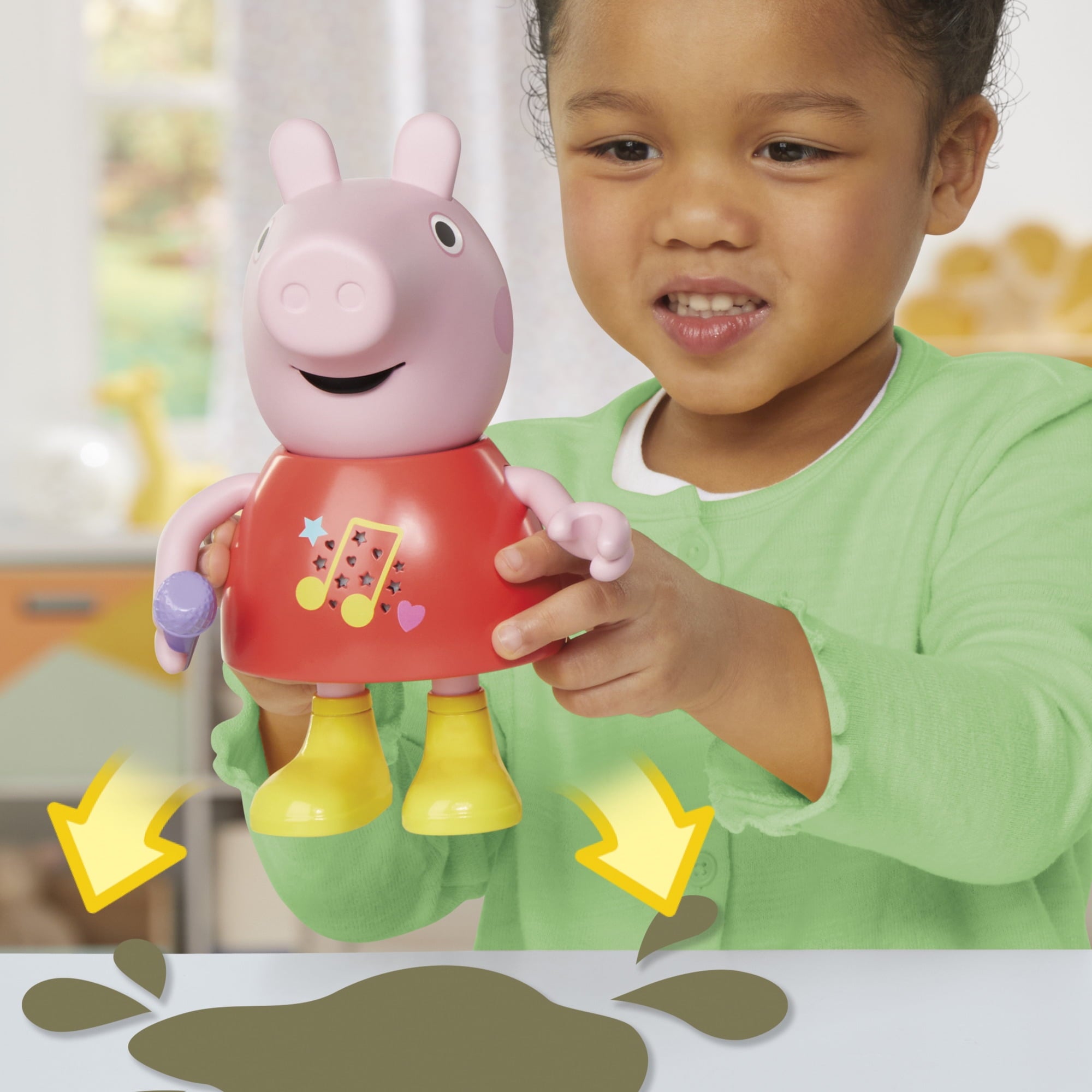 Peppa Pig Toys Talk and Sing Peppa Doll, Musical Toys for Girls and Boys, Ages 3 and up