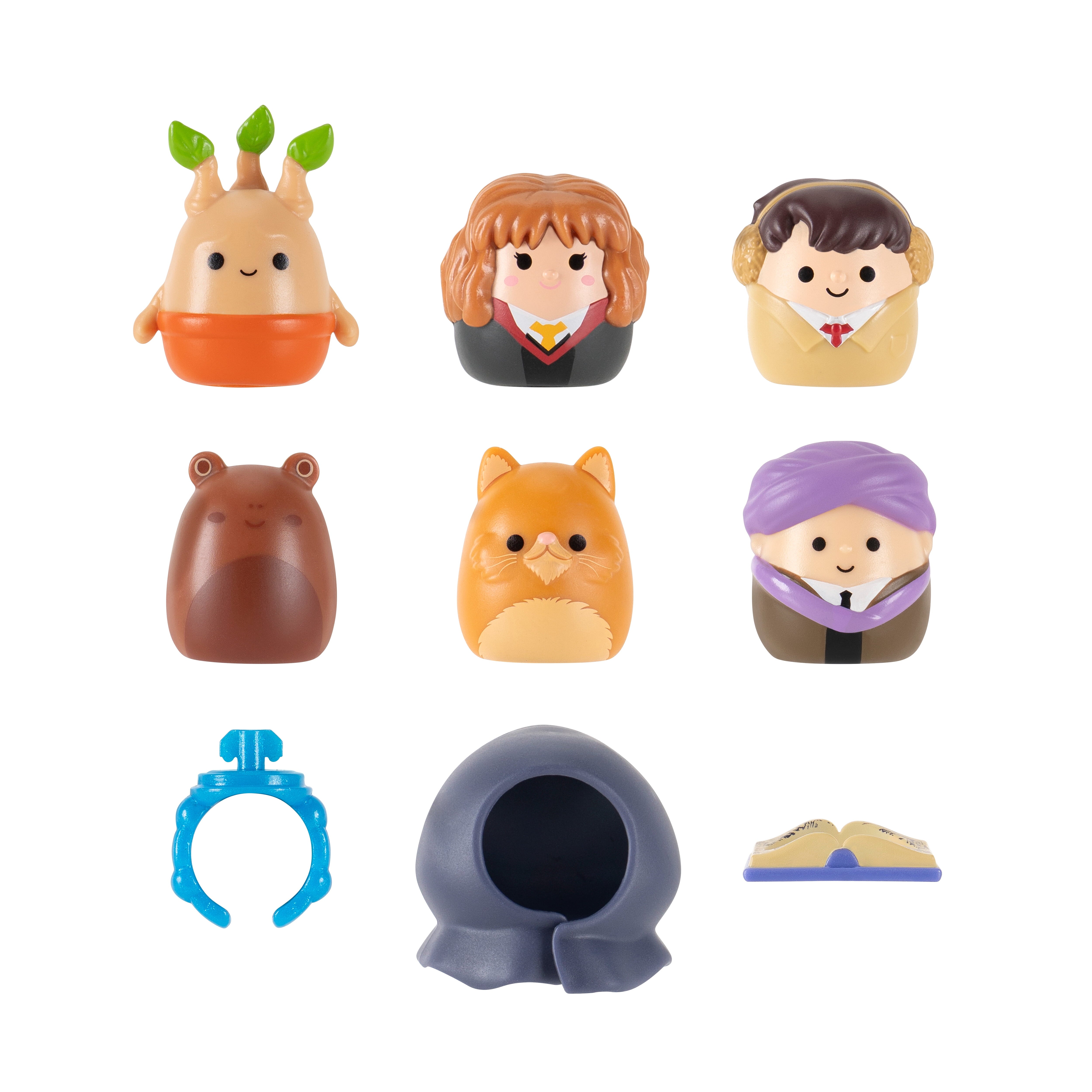 Squish-a-longs “Harry Potter” Mini-Squish + Accessory 6-Pack
