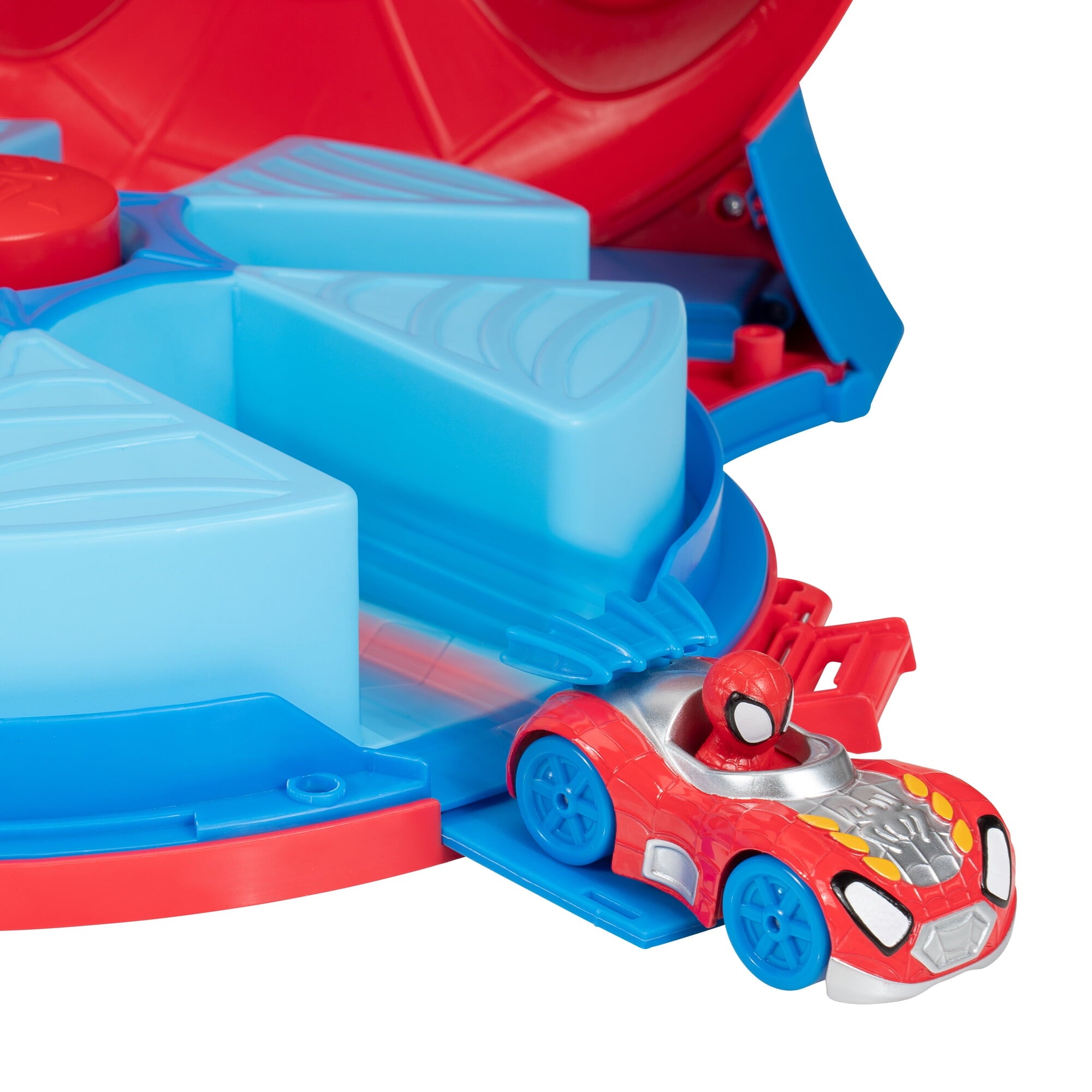 MARVEL Spidey and His Amazing Friends Action Launch Vehicle Carry Case Toddler Toy