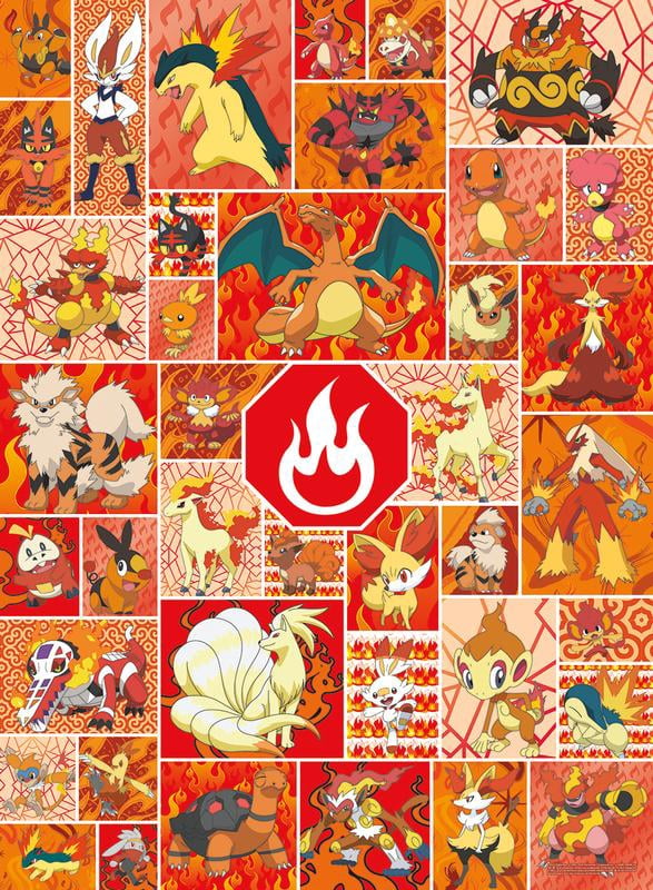 Buffalo Games Pokemon 4 x 1 Multipack Interlocking Jigsaw Puzzles for Adults Ages 14+