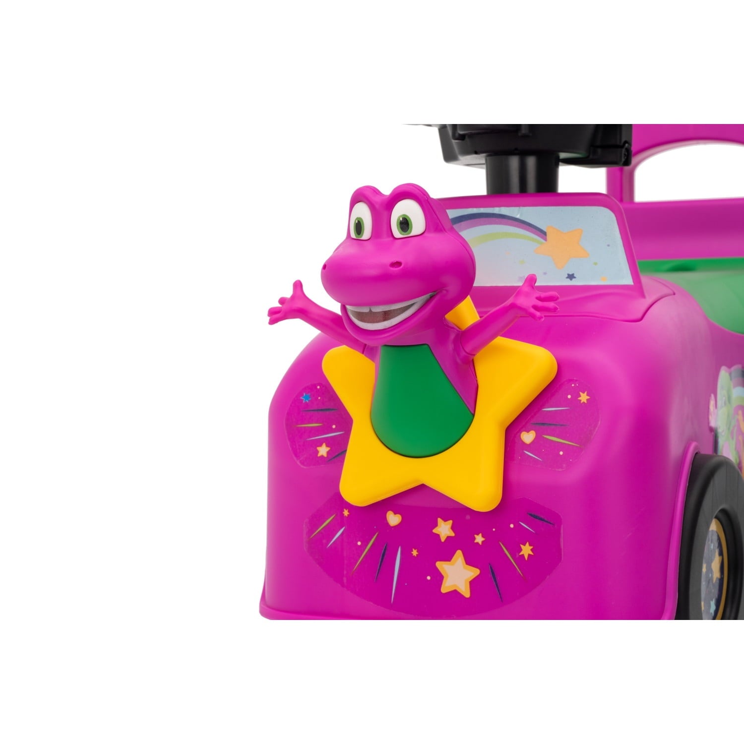 Barney Foot to Floor Kids Ride on Car, For Kids, Barney