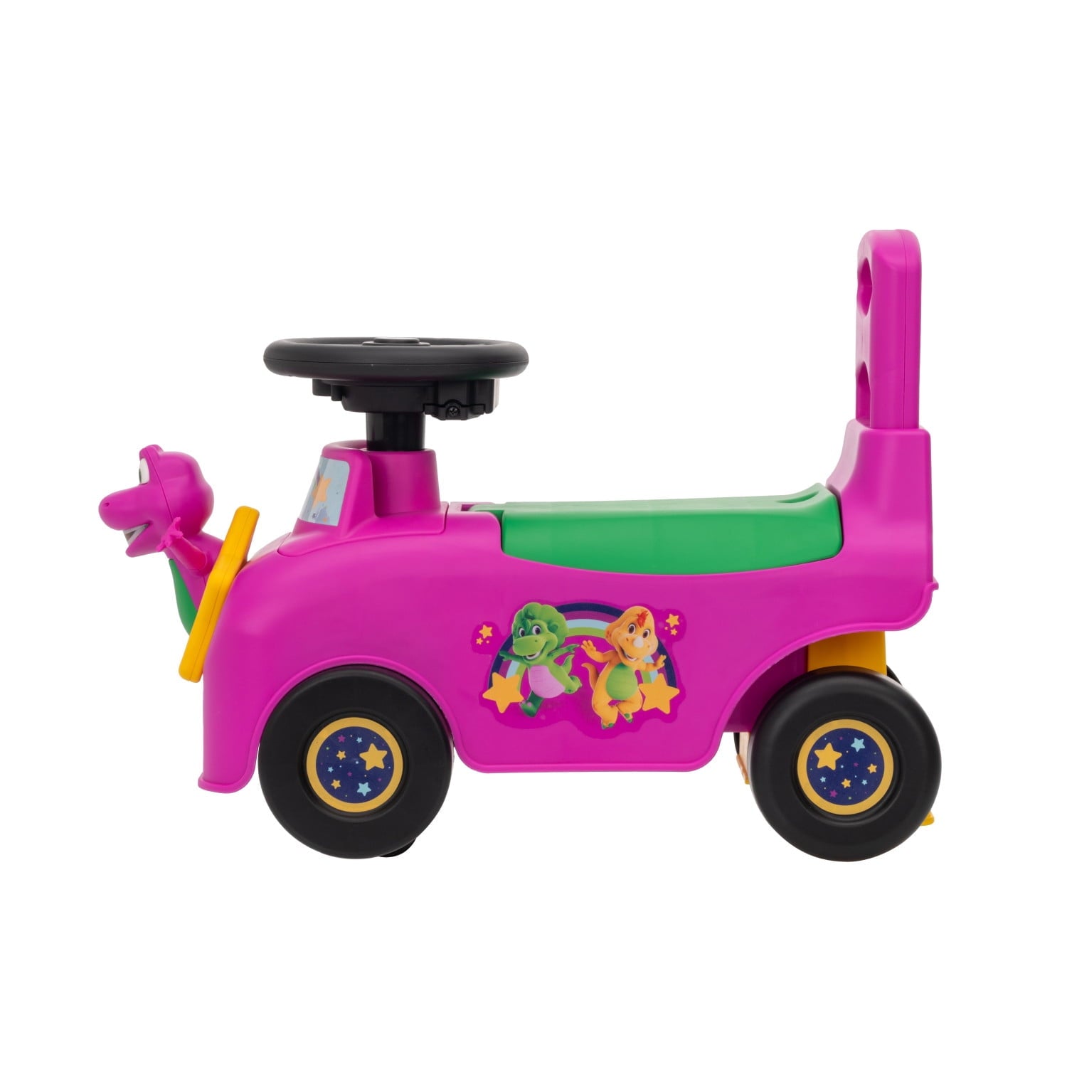 Barney Foot to Floor Kids Ride on Car, For Kids, Barney