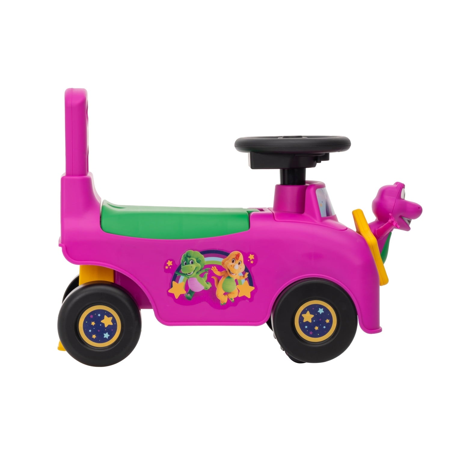 Barney Foot to Floor Kids Ride on Car, For Kids, Barney