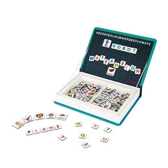 Janod English Alphabet Magneti'Book Magnetic Spelling Game – 142 Magnets