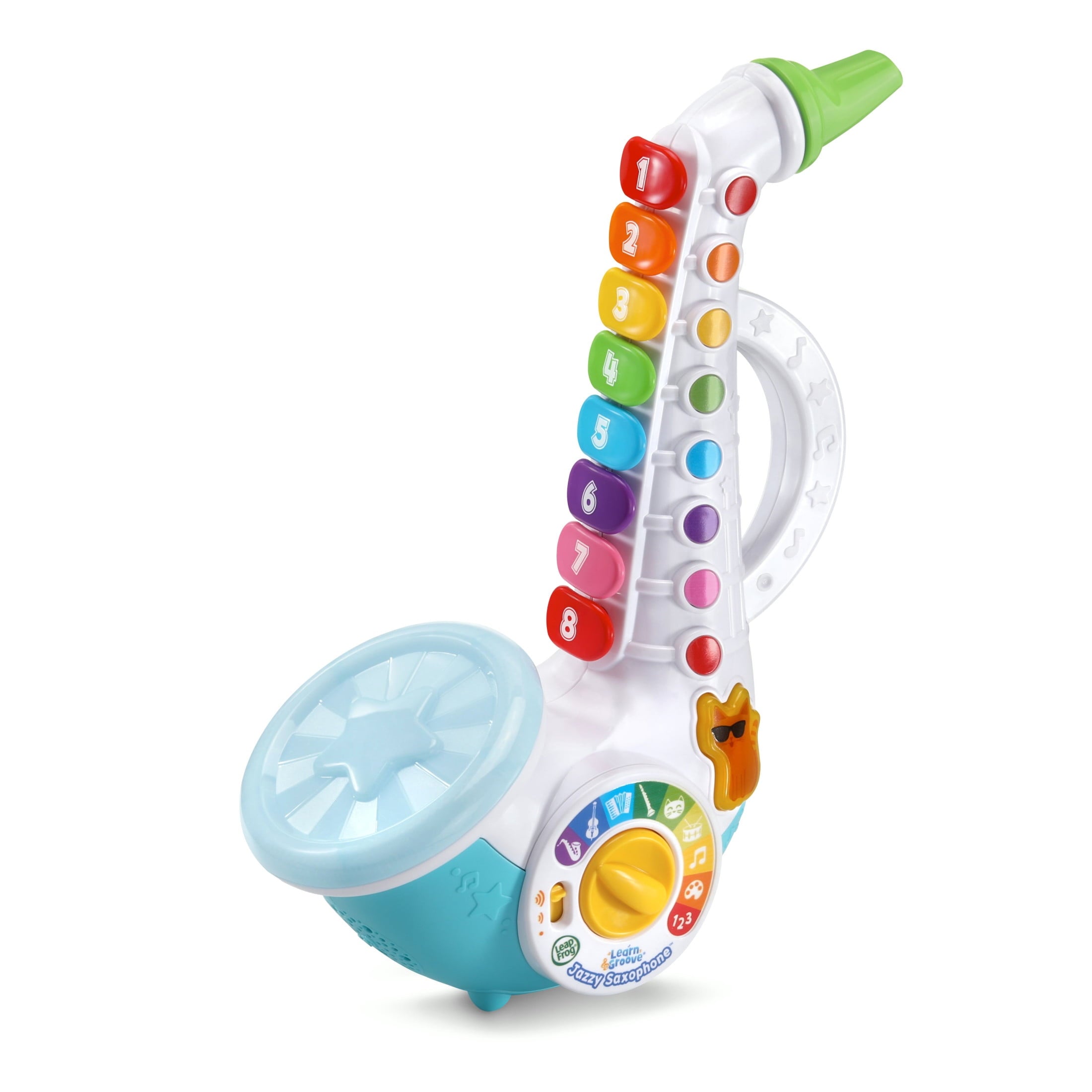 LeapFrog Learn & Groove Jazzy Saxophone with Accessories, Baby and Toddler Toys