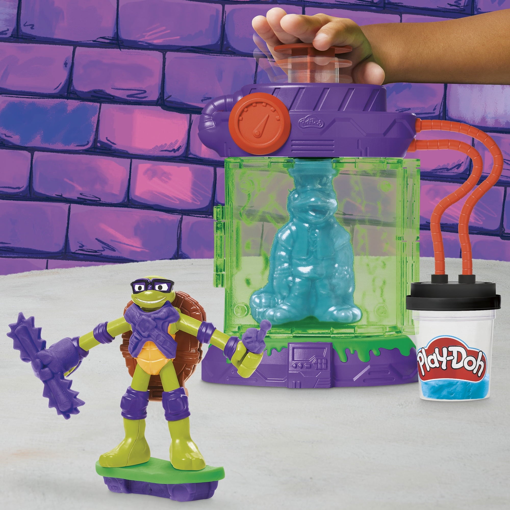 Play-Doh Teenage Mutant Ninja Turtles Mutation Station Playset, Arts & Crafts Toys for Kids, Ages 4+