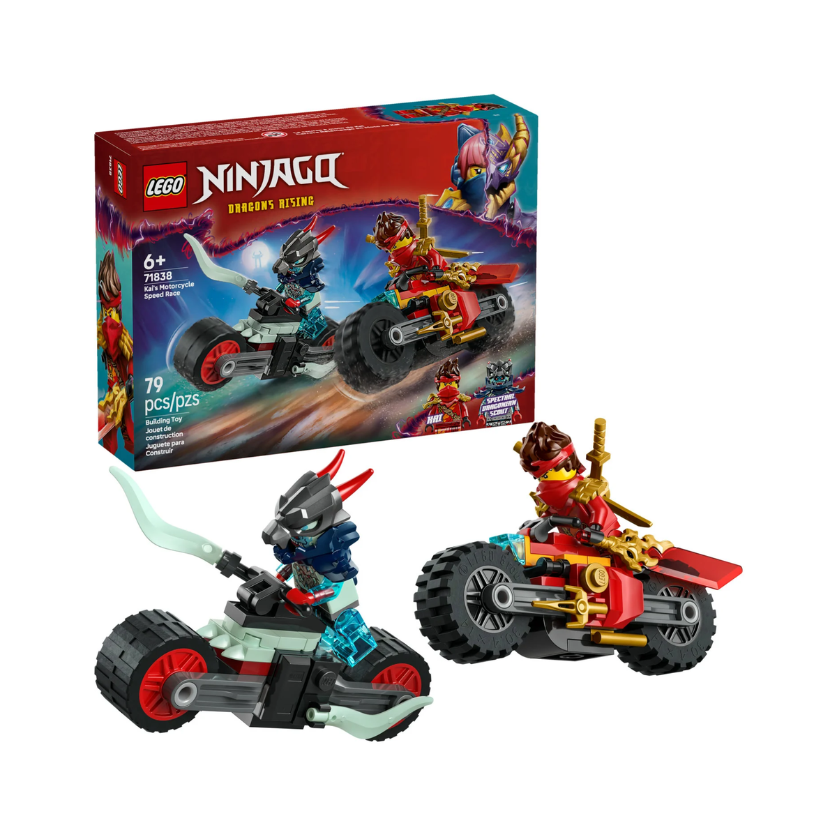 LEGO NINJAGO Kai's Ninja Climber Mech Building Toy
