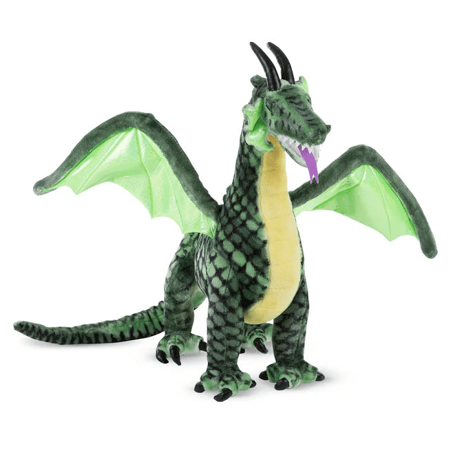 Melissa & Doug Winged Dragon 36 Inch Lifelike Giant Plush Toy