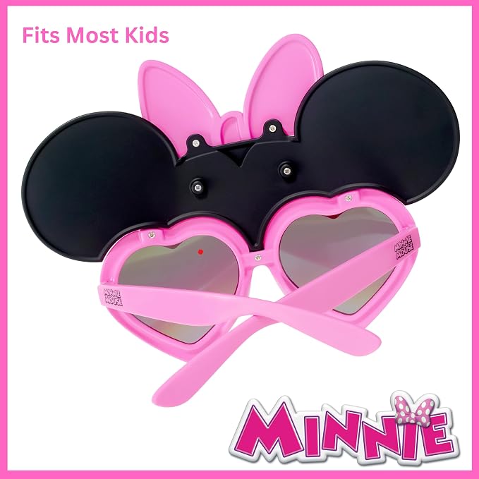 Disney Minnie Mouse pink rainbow lens sunglasses