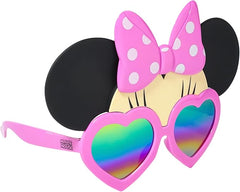 Disney Minnie Mouse pink rainbow lens sunglasses