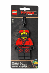 LEGO Ninjago Red Ninja luggage tag travel accessory