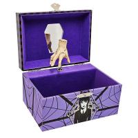 Mini Treasures Wednesday Musical Jewelry Box with Spinning Figurine