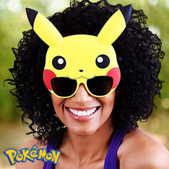 Pokemon Pikachu yellow character costume sunglasses