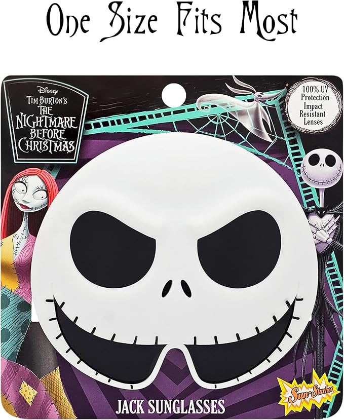 Disney The Nightmare Before Christmas Jack Skellington costume sunglasses