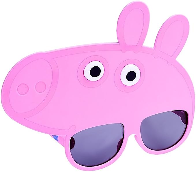 Peppa Pig pink character costume sunglasses for kids