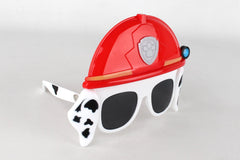 PAW Patrol Chase kids sunglasses with red rescue helmet design