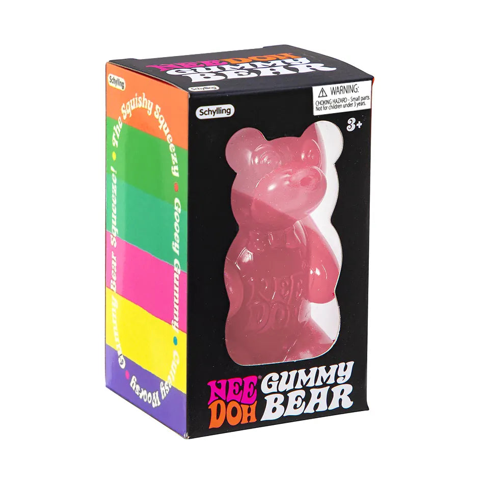 Schylling NeeDoh Gummy Bear Squishy Fidget Toy