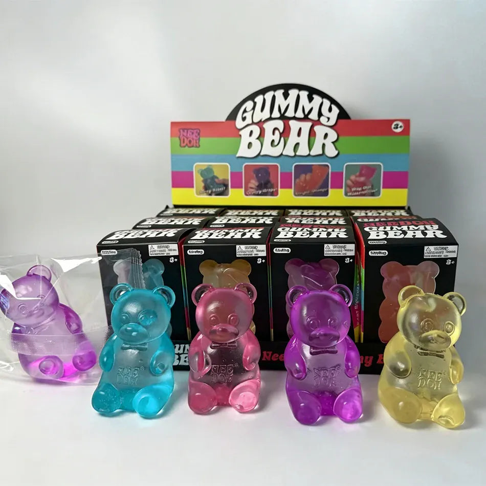 Schylling NeeDoh Gummy Bear Squishy Fidget Toy