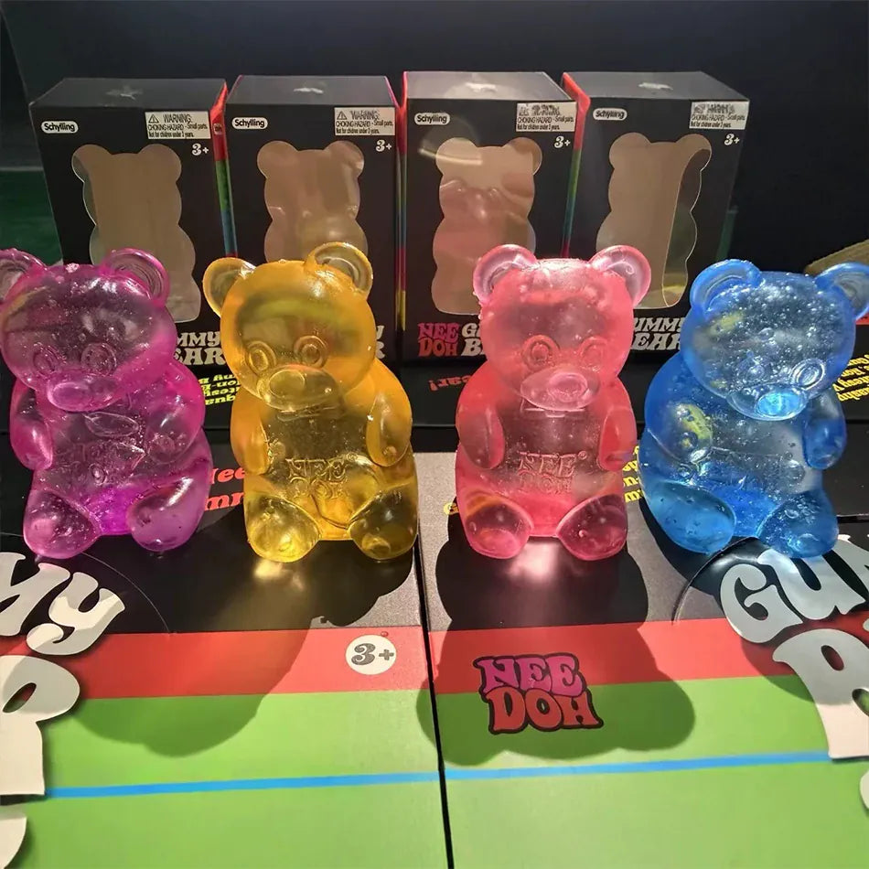 Schylling NeeDoh Gummy Bear Squishy Fidget Toy