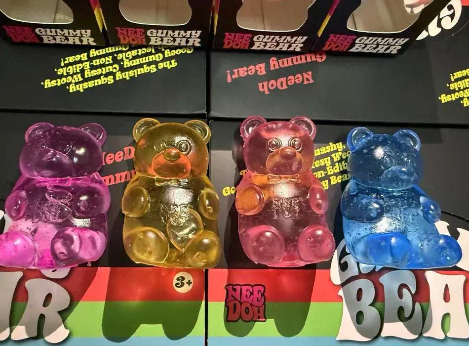Schylling NeeDoh Gummy Bear Squishy Fidget Toy