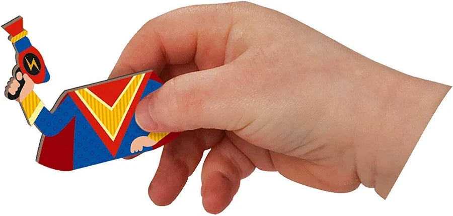 Janod Boy's Costumes Magneti'Book Magnetic Dress-Up Game – 36 Magnets