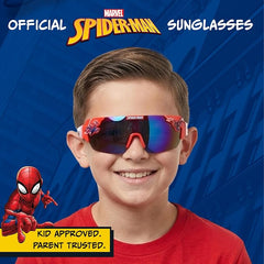 Marvel Spider Man kids action wrap sunglasses