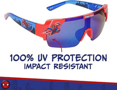 Marvel Spider Man kids action wrap sunglasses