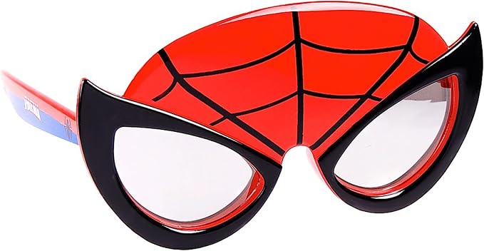 Marvel Spider Man red kids dome costume sunglasses