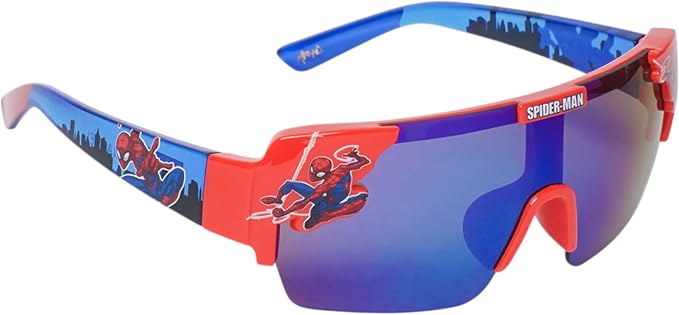 Marvel Spider Man kids action wrap sunglasses
