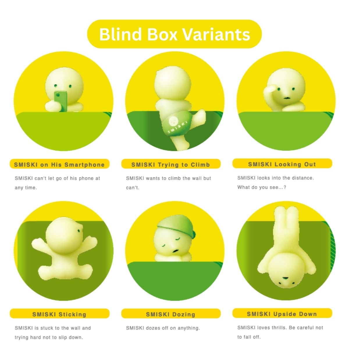 Sonny Angel SMISKI HIPPERS Series Blind Box Mini Figure