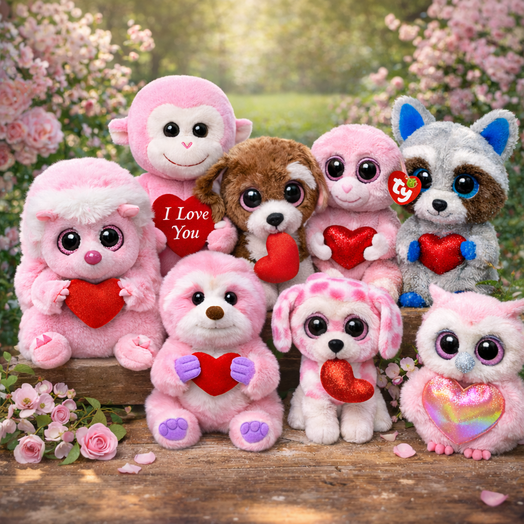 TY 6 Inch Tart Valentine Plush Toy