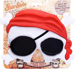 Skull and Crossbones character costume sunglasses