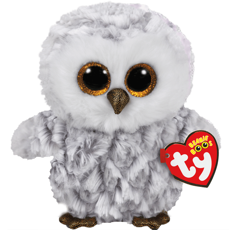 TY Beanie Boos Owlette White Owl 6 Inch Plush