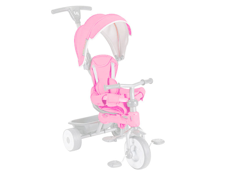 Stroller 4in1 Deluxe Push Tricycle