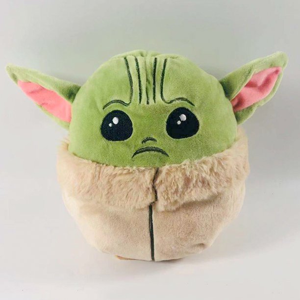 Star-Wars The Mandalorian The Child Plush Yoda plush toy two sides